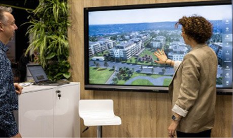 Interactive sales app